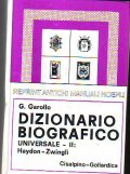 DIZIONARIO BIOGRAFICO UNIVERSALE (2 VOLUMI)